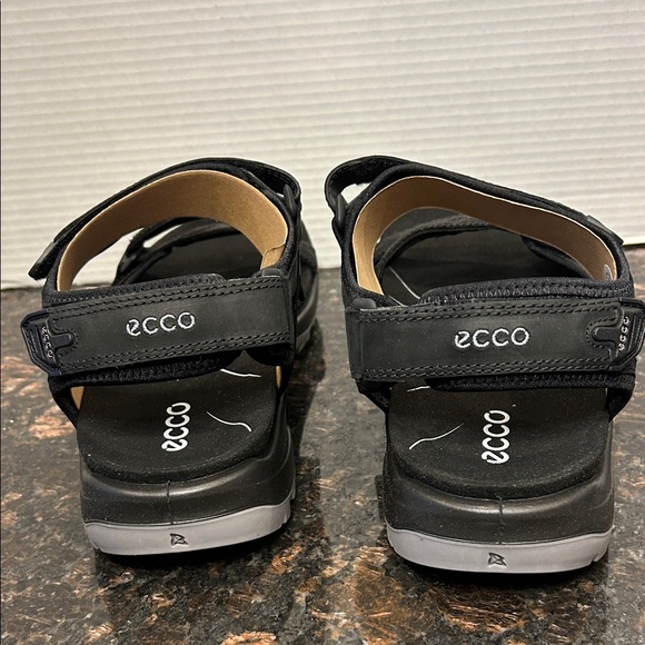 New Ecco Off-road Men’s Size 14-14.5 Black Sandals main image 5